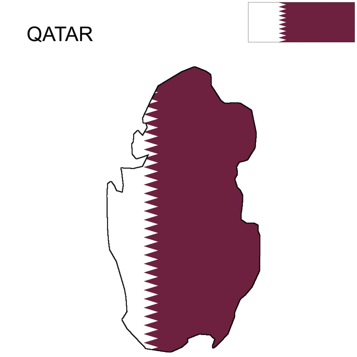Harta qatar pavilion