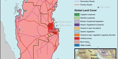 Harta qatar climatice