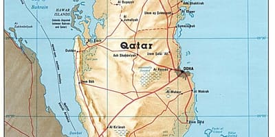 Noua zonă industrială qatar hartă